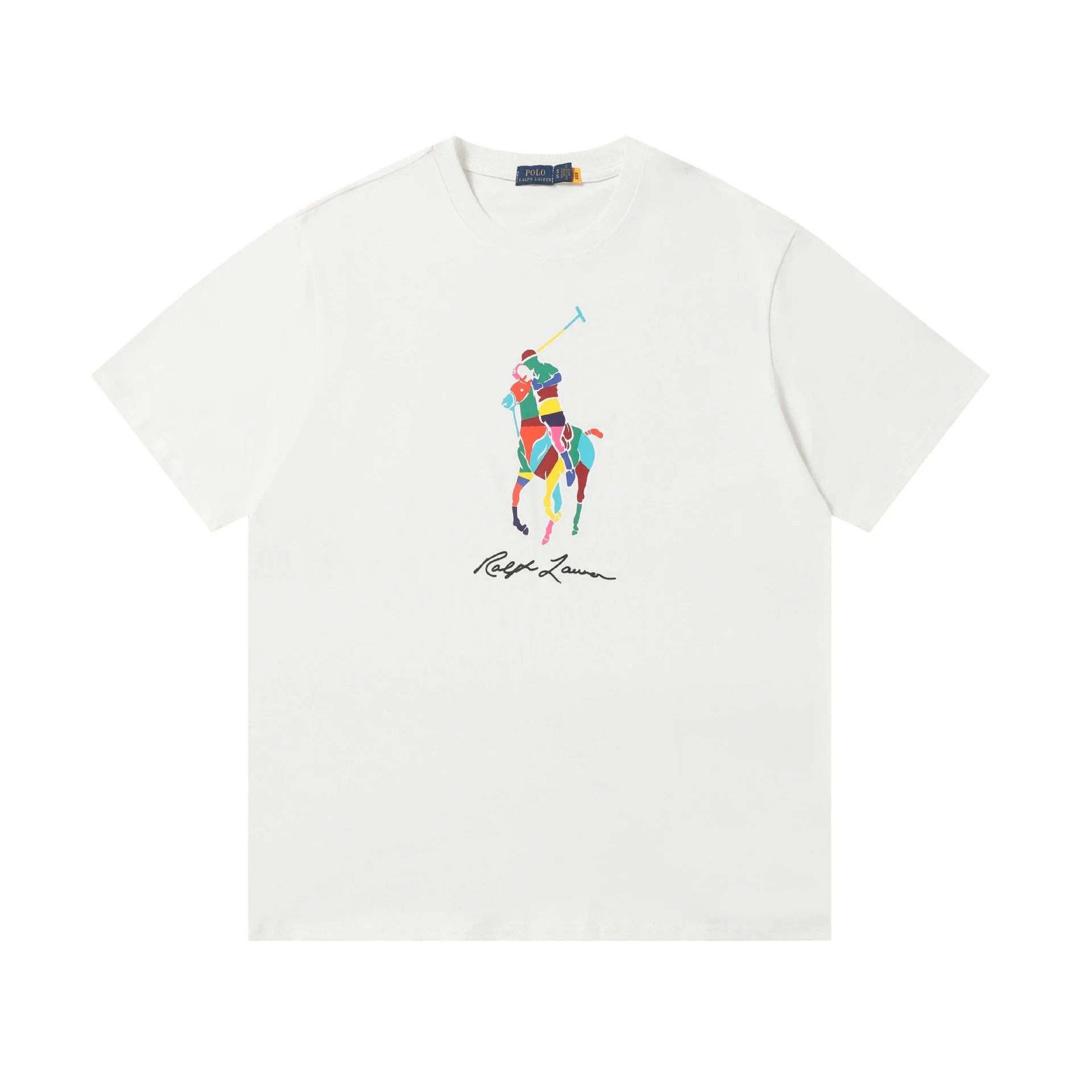 Polo Ralph Lauren T-Shirts Big Pony short-sleeve T-shirt with "3" sleeve graphic — YP-015