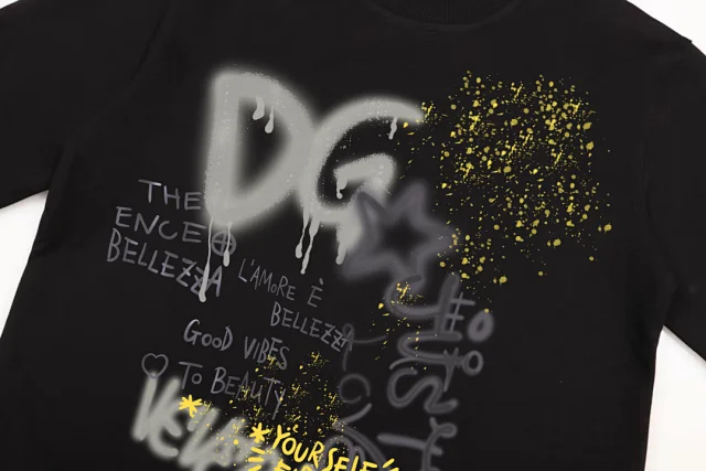 Dolce & Gabbana Hoodies Sweatshirts Graphic-print crewneck sweatshirt product detail image 6