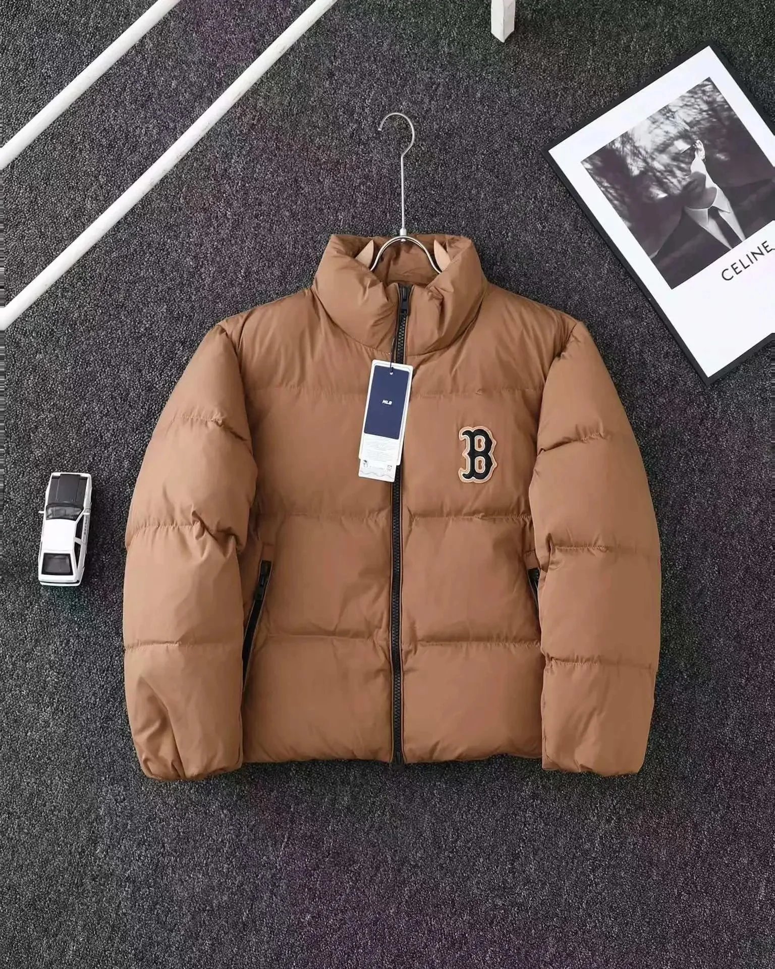 MLB New York Yankees Black Puffer Jacket Down Jacket - 6