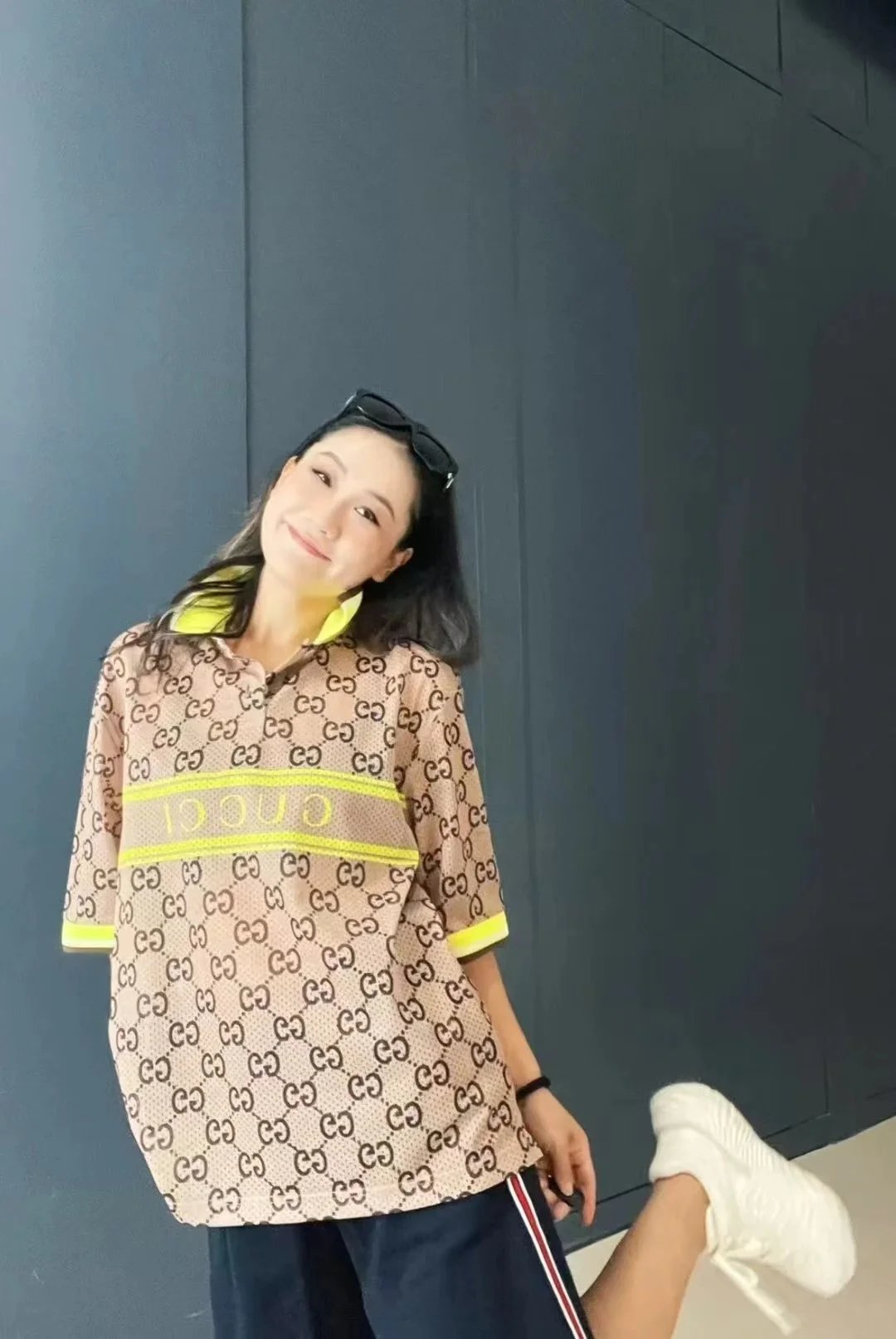 Gucci All-Over Logo Print Black T-Shirt and Shorts Set - 3