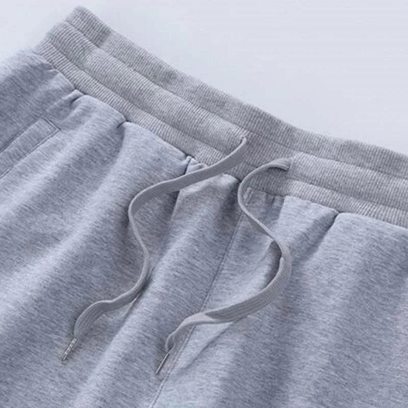 Design Graphic Print Drawstring Waist Shorts Gray - 10