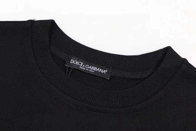 Dolce & Gabbana Hoodies Sweatshirts Graphic-print crewneck sweatshirt product detail image 5