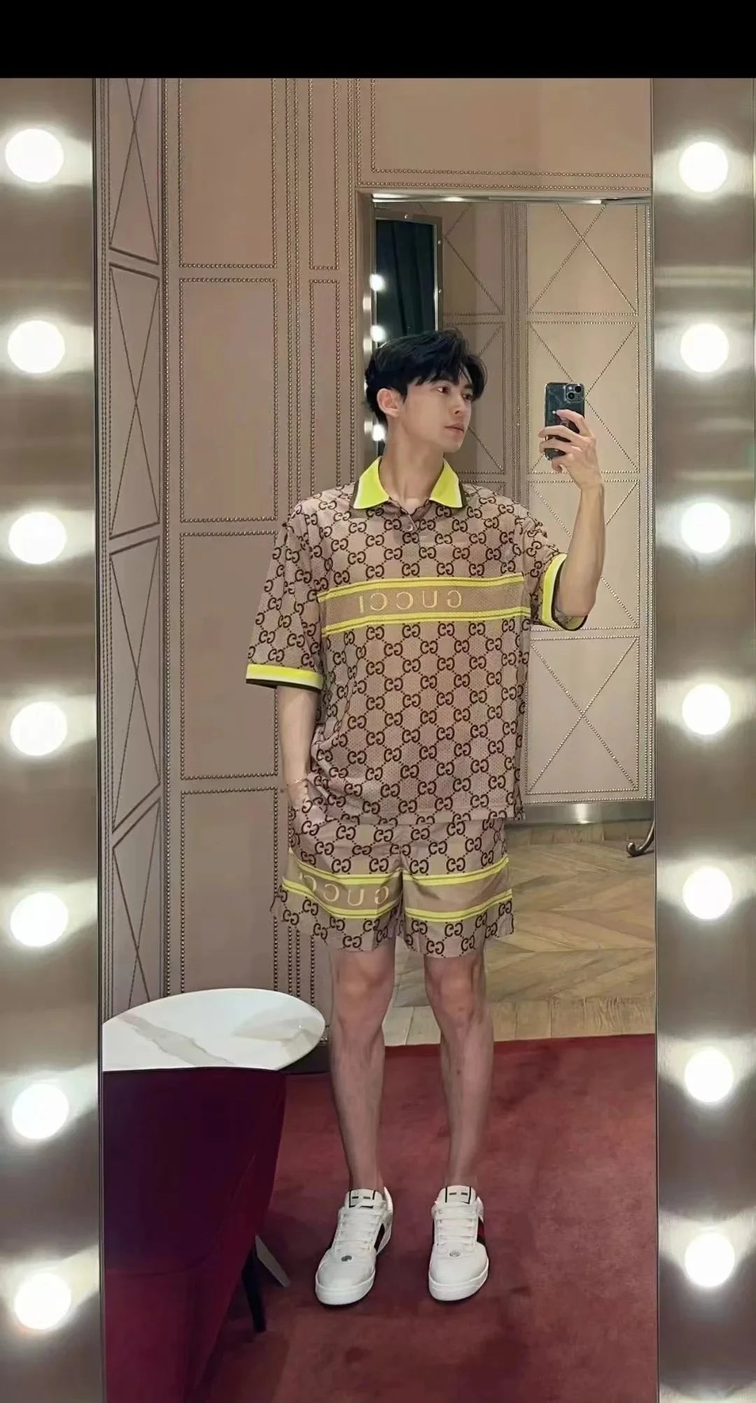Louis Vuitton Matching Sets Monogram Short-Sleeve T-Shirt and Shorts Set image 3