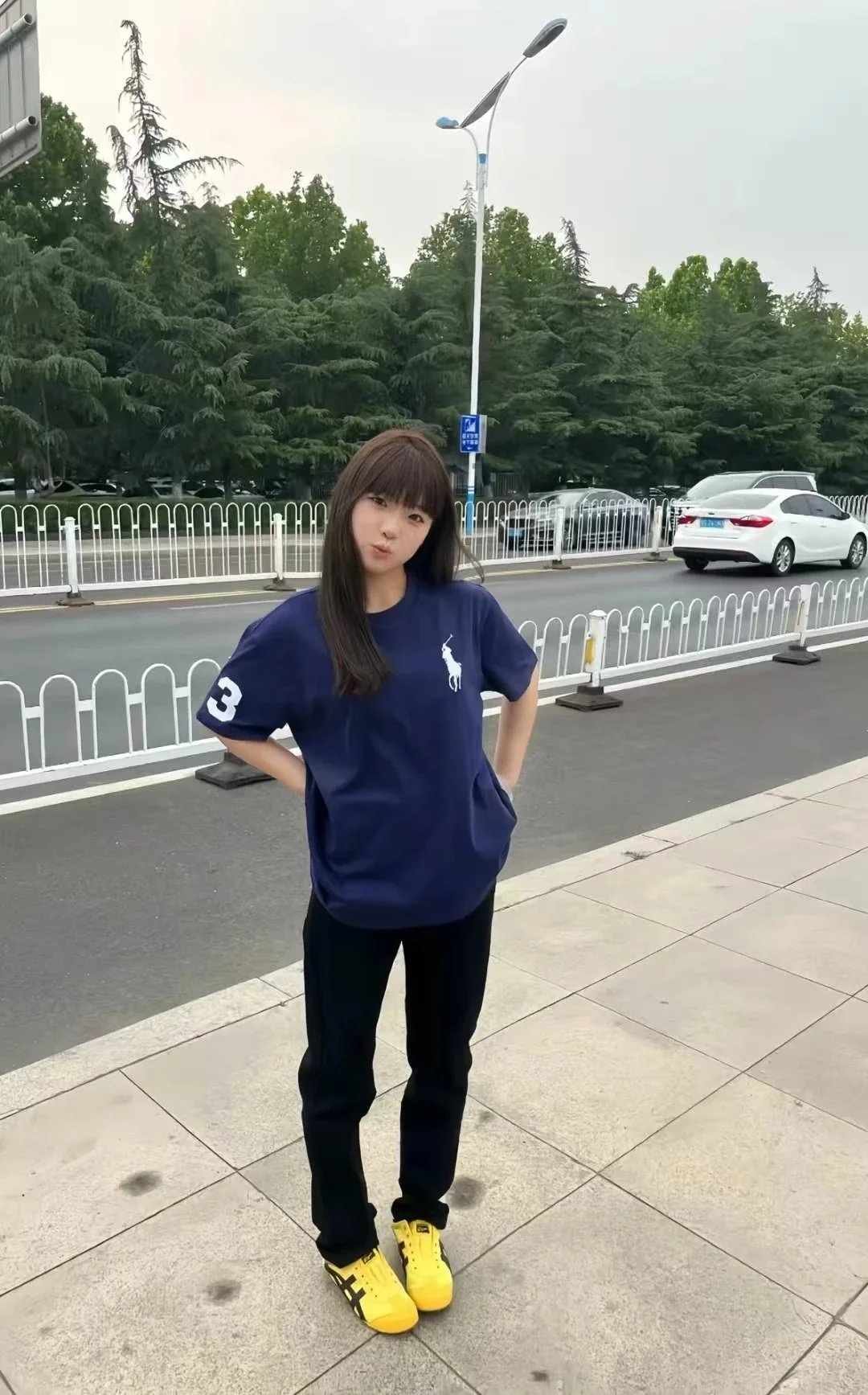 Polo Ralph Lauren T-Shirts Big Pony short-sleeve T-shirt with "3" sleeve graphic image 5