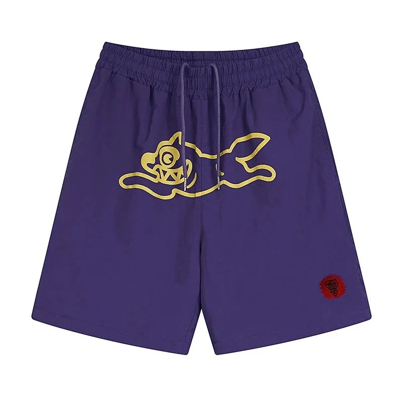 ICECREAM Shorts Running Dog Graphic Drawstring — DD02