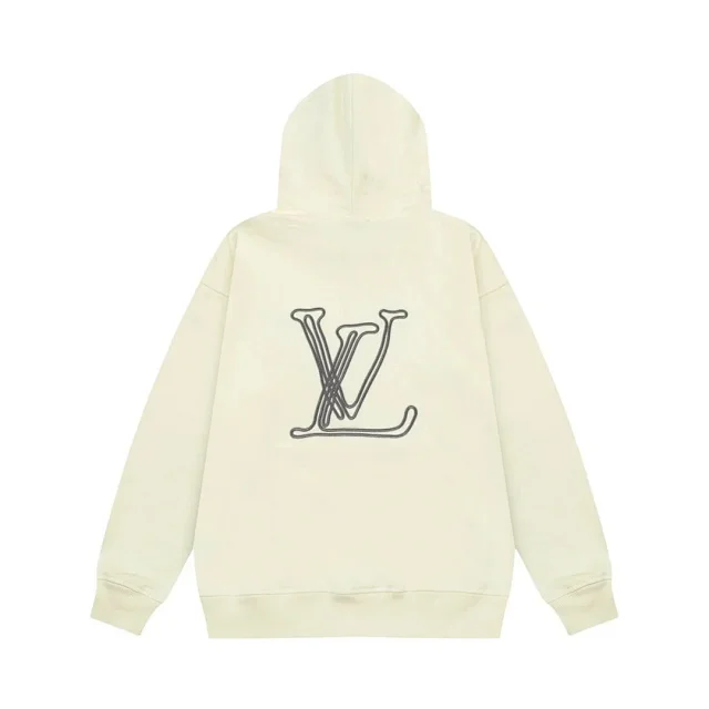 Louis Vuitton Hoodies & Sweatshirts Pullover Hoodie with Kangaroo Pocket product detail image 16