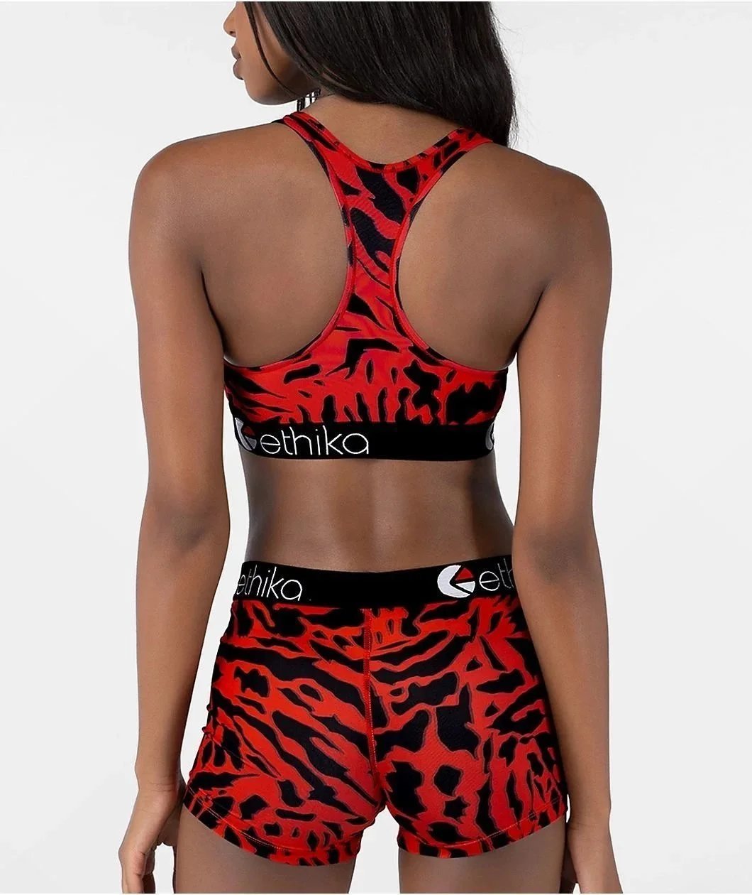 Ethika Underwear Racerback Bralette and Boxer Shorts Set image 2