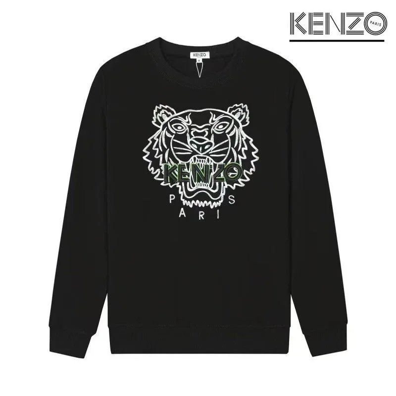 Kenzo Hoodies & Sweatshirts Tiger Logo Crewneck Sweatshirt — BB13