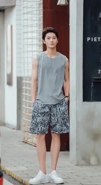 Dior Shorts Elastic-Waist Drawstring Printed image 3