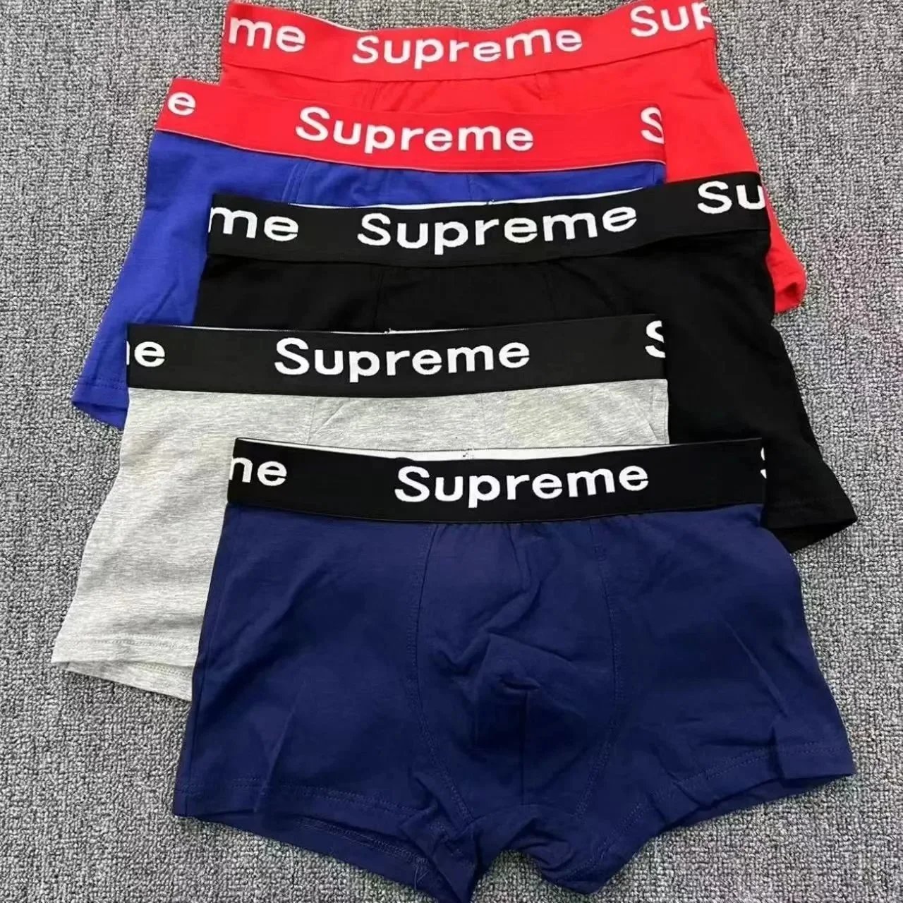 Puma Logo Waistband Boxer Briefs Black Underwear - 5