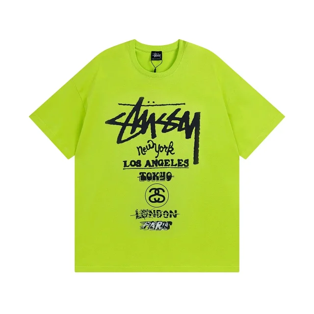 Stüssy T-Shirts Graphic short-sleeve crewneck T-shirt product detail image 18