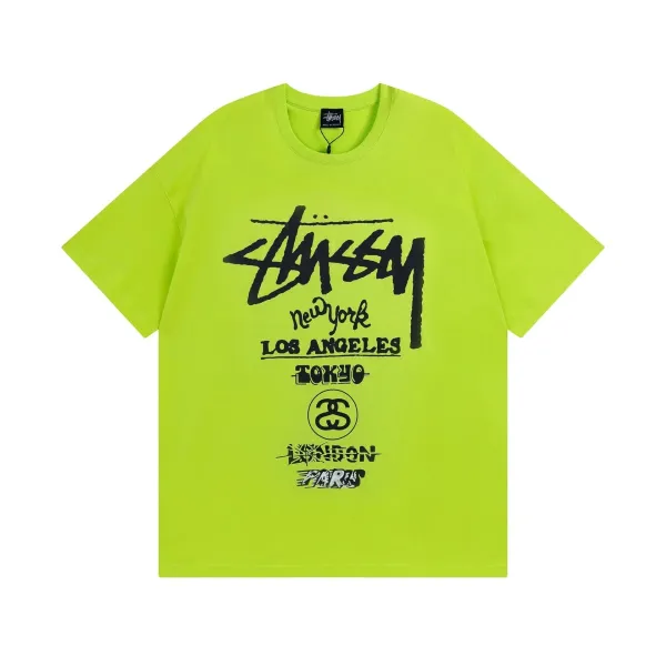 Stussy Spider Graphic Black T-Shirt - 19