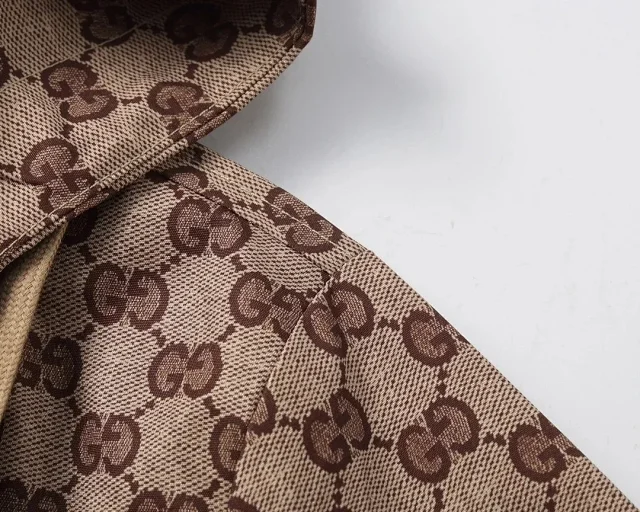 Gucci Jackets Monogram Zip-Up Hooded Jacket product detail image 6