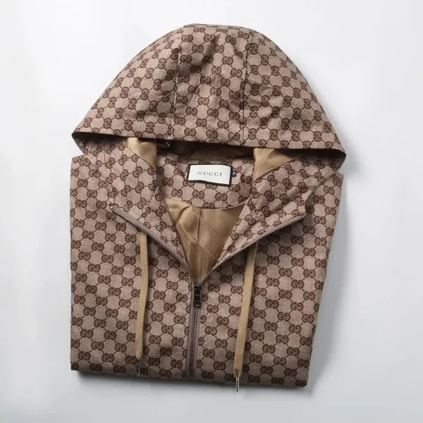 Dior Oblique Monogram Teal Hooded Windbreaker Jacket Outerwear - 11