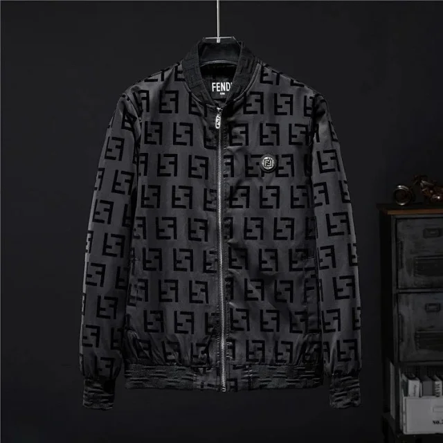 Gucci Jackets Monogram Zip-Up Hooded Jacket product detail image 49
