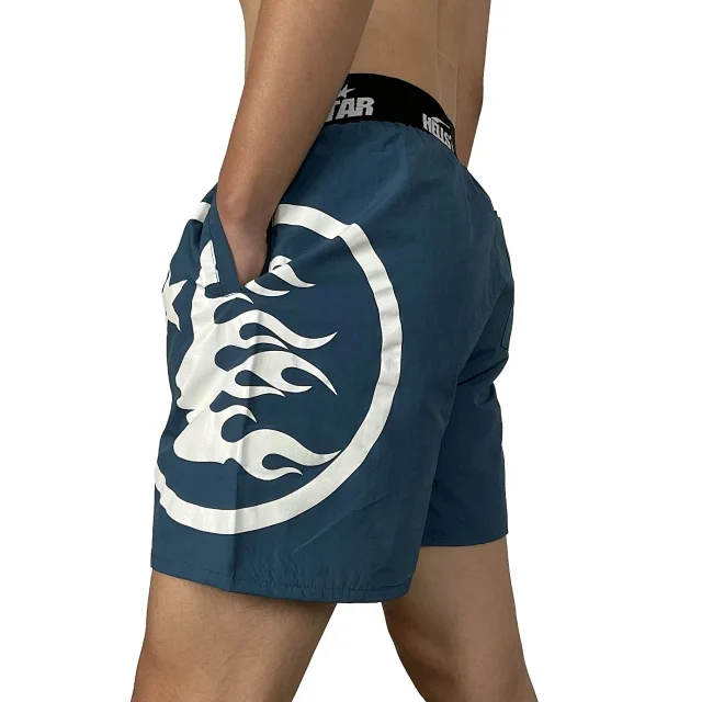 Hellstar Shorts Elastic-Waist Graphic product detail image 4