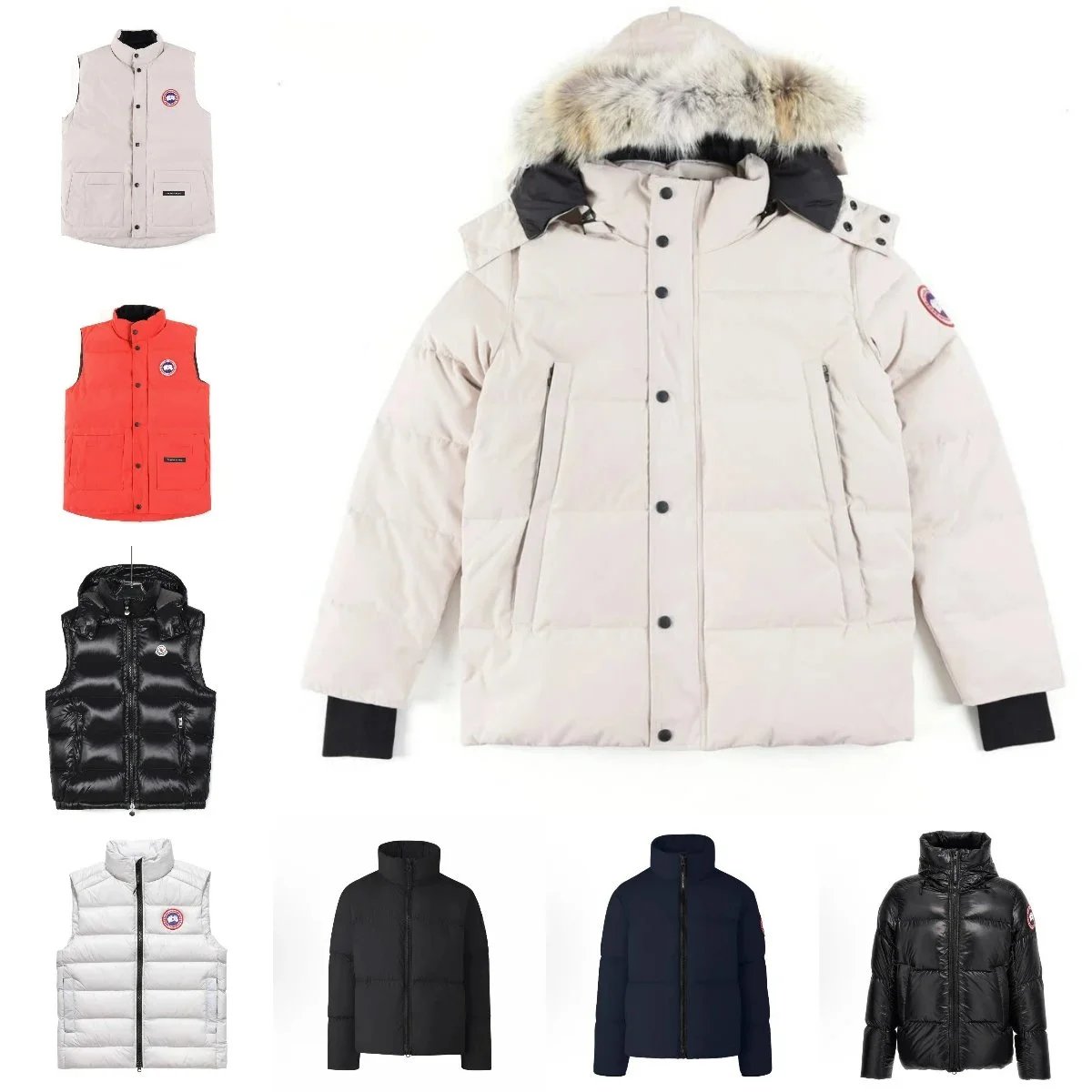 Comfortable and versatile down jackets 01