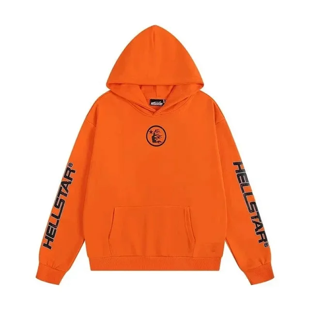 Hellstar Tracksuits Flame Graphic Hoodie and Flared Sweatpants Set product detail image 13