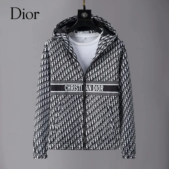 Gucci Jackets Monogram Zip-Up Hooded Jacket product detail image 41