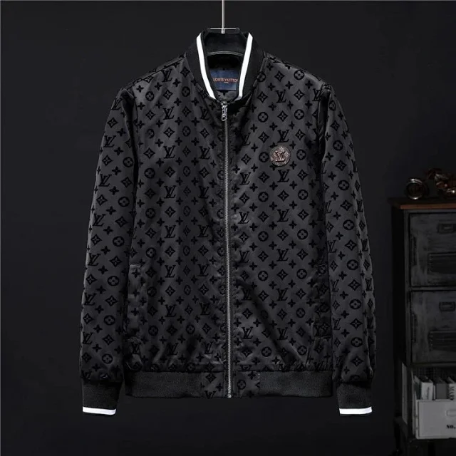 Gucci Jackets Monogram Zip-Up Hooded Jacket product detail image 48