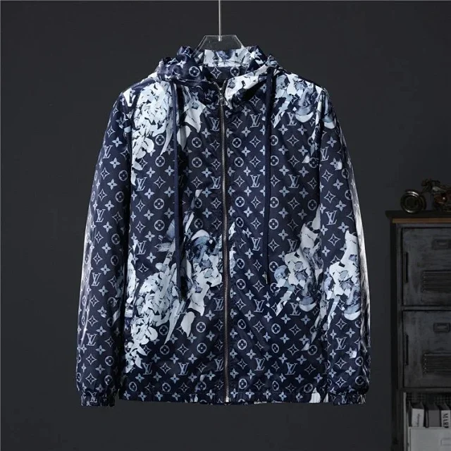 Gucci Jackets Monogram Zip-Up Hooded Jacket product detail image 50