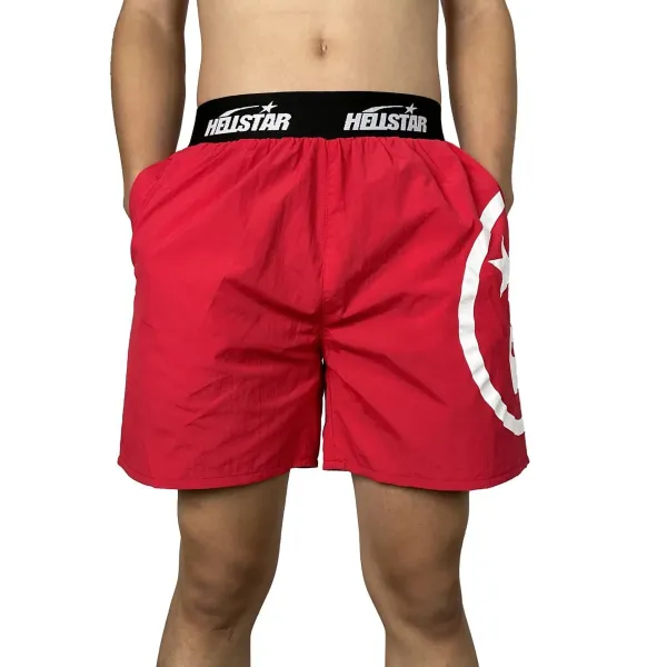 Hellstar Graphic Print Navy Boxer Shorts Underwear - 7
