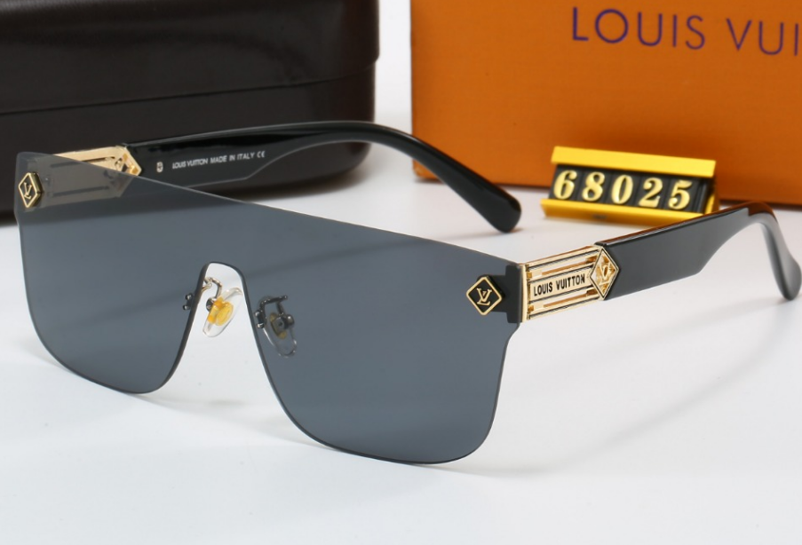 Louis Vuitton Eyewear Oversized shield sunglasses — TH015