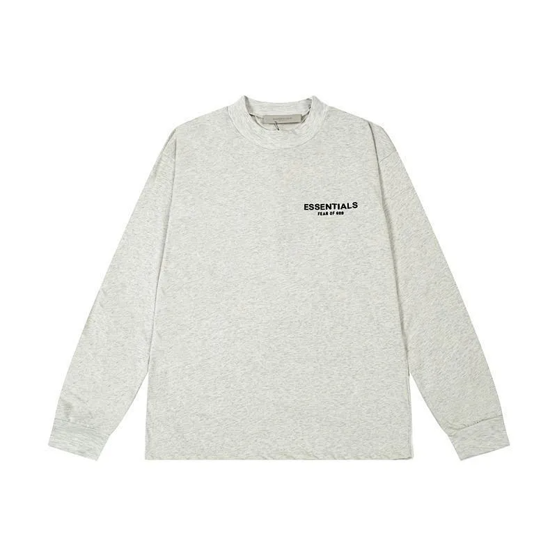 Fear of God Essentials T-Shirts Logo Long-Sleeve T-Shirt — DD-013