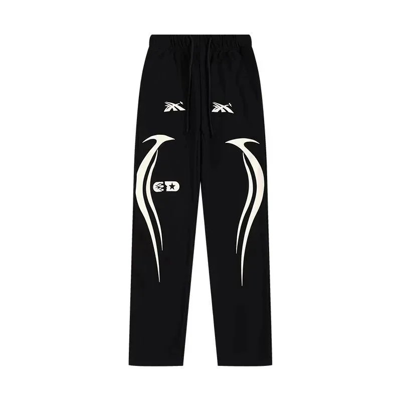 Hellstar Tracksuits Flame Graphic Hoodie and Flared Sweatpants Set image 10