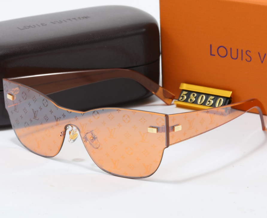 Louis Vuitton Eyewear Oversized shield sunglasses — TH013