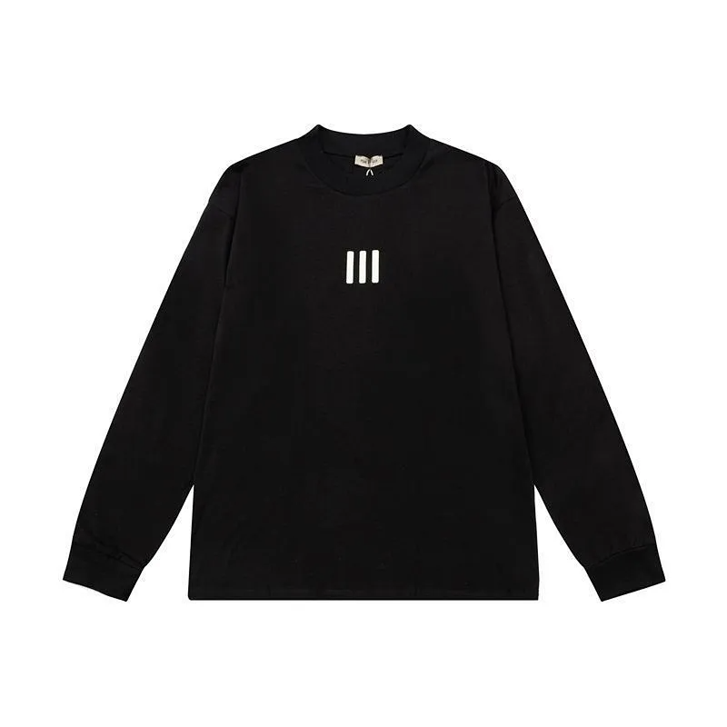 Fear of God Essentials T-Shirts Logo Long-Sleeve T-Shirt — DD-021