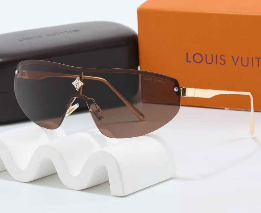 Louis Vuitton Eyewear Oversized shield sunglasses — TH017