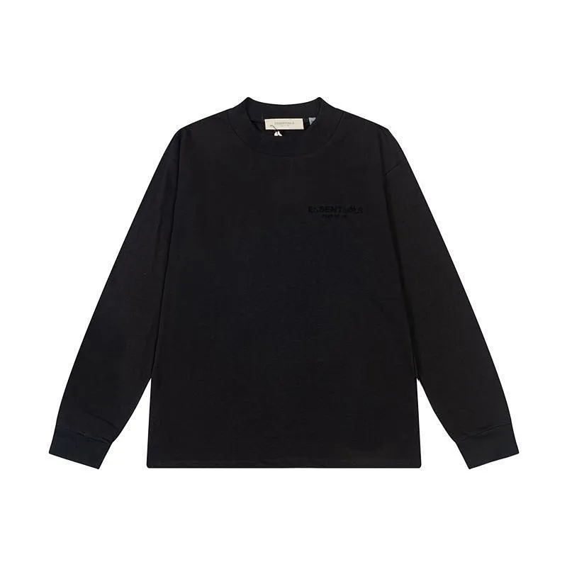 Fear of God Essentials T-Shirts Logo Long-Sleeve T-Shirt — DD-012