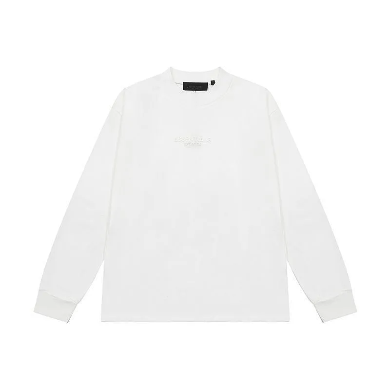 Fear of God Essentials T-Shirts Logo Long-Sleeve T-Shirt — DD-028