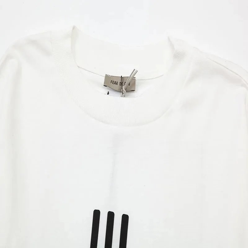 Fear of God Essentials Logo Long Sleeve T-Shirt Black - 6