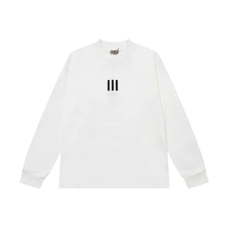 Fear of God Essentials T-Shirts Logo Long-Sleeve T-Shirt — DD-022