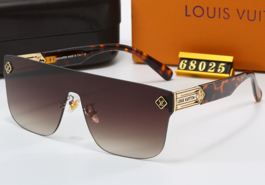 Louis Vuitton Eyewear Oversized shield sunglasses — TH016