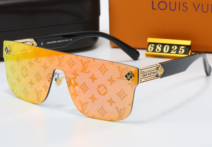 Louis Vuitton Eyewear Oversized shield sunglasses — TH020