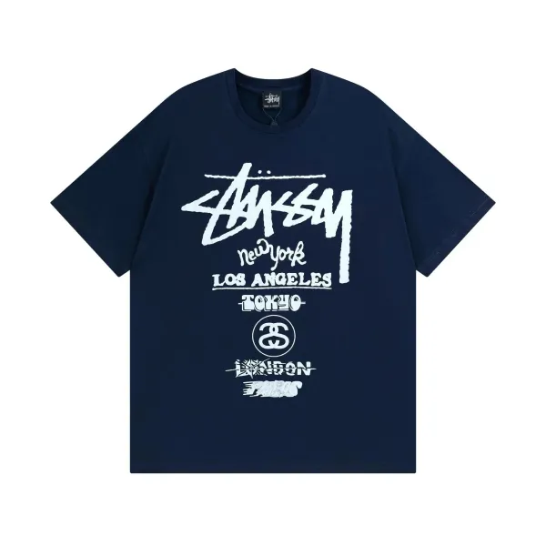 Stussy Spider Graphic Black T-Shirt - 20