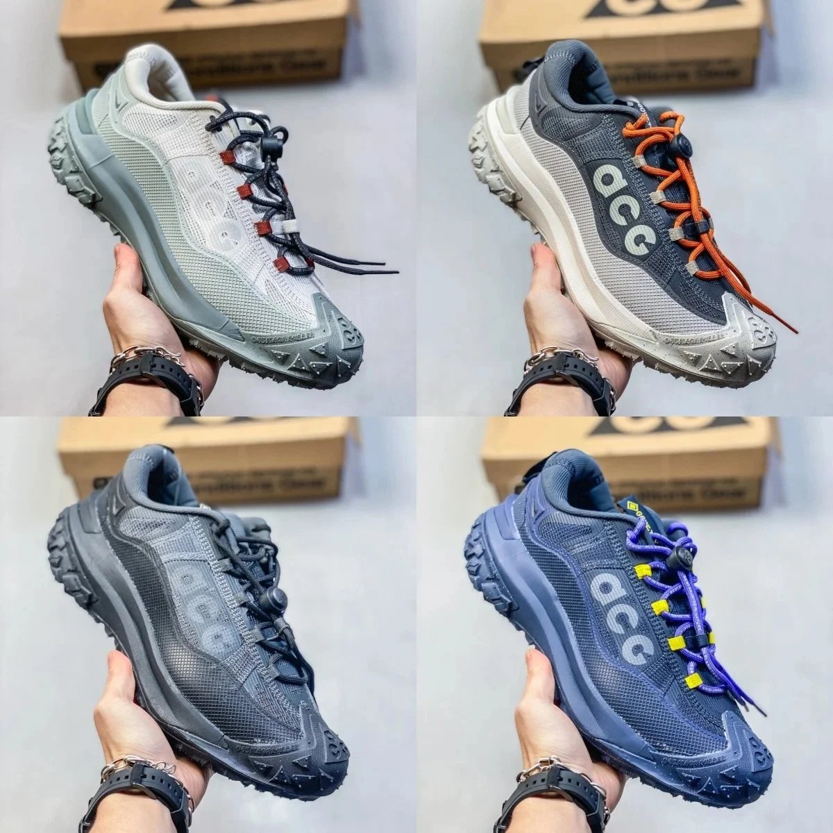 Aoc Performance Grey Outdoor Sneakers