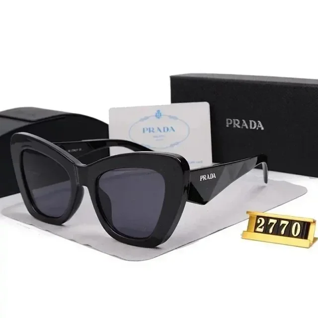 Prada Eyewear 30092 geometric-frame sunglasses product detail image 9