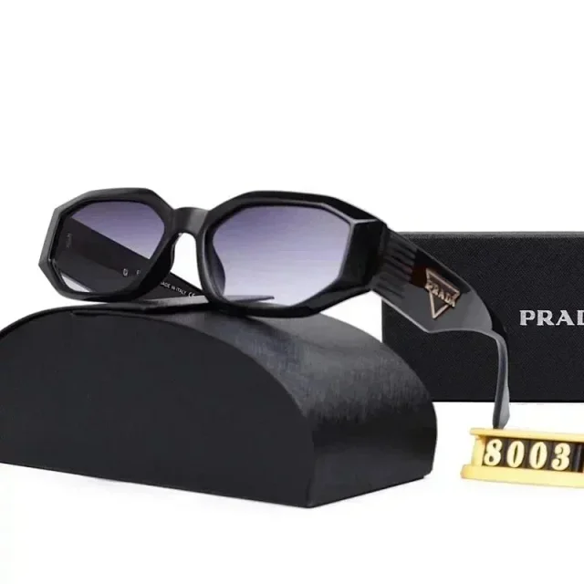 Prada Eyewear 30092 geometric-frame sunglasses product detail image 13