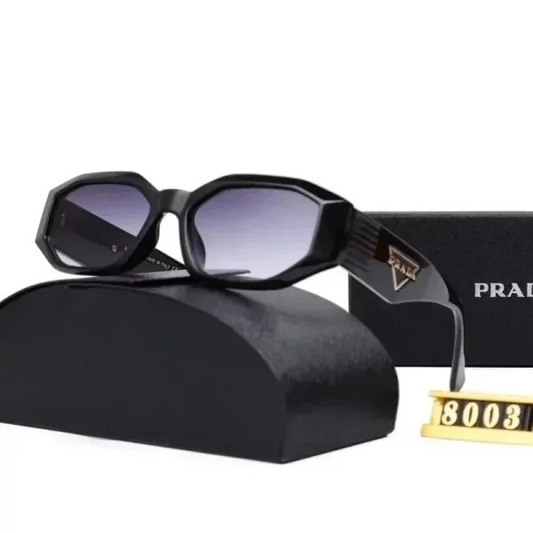 Prada Cat-Eye Black Acetate Sunglasses - 13