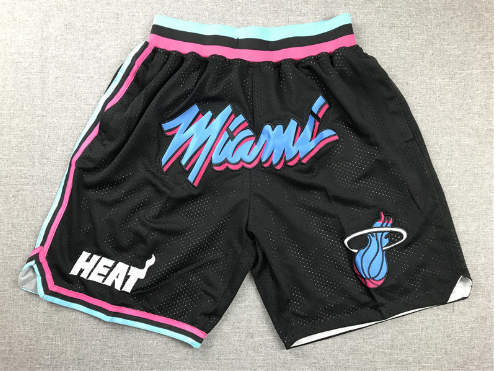 Miami Heat Shorts Basketball with team graphics — TH-017