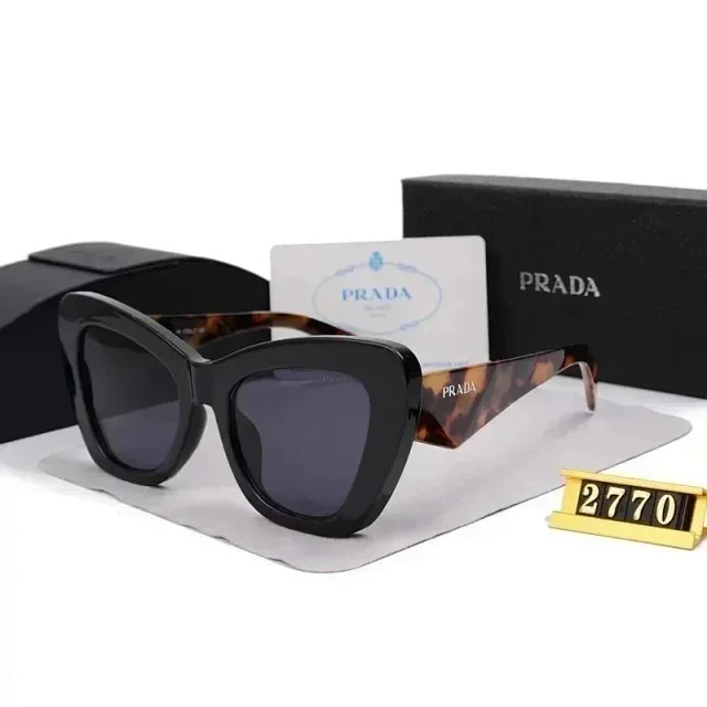 Prada Eyewear 30092 geometric-frame sunglasses product detail image 10