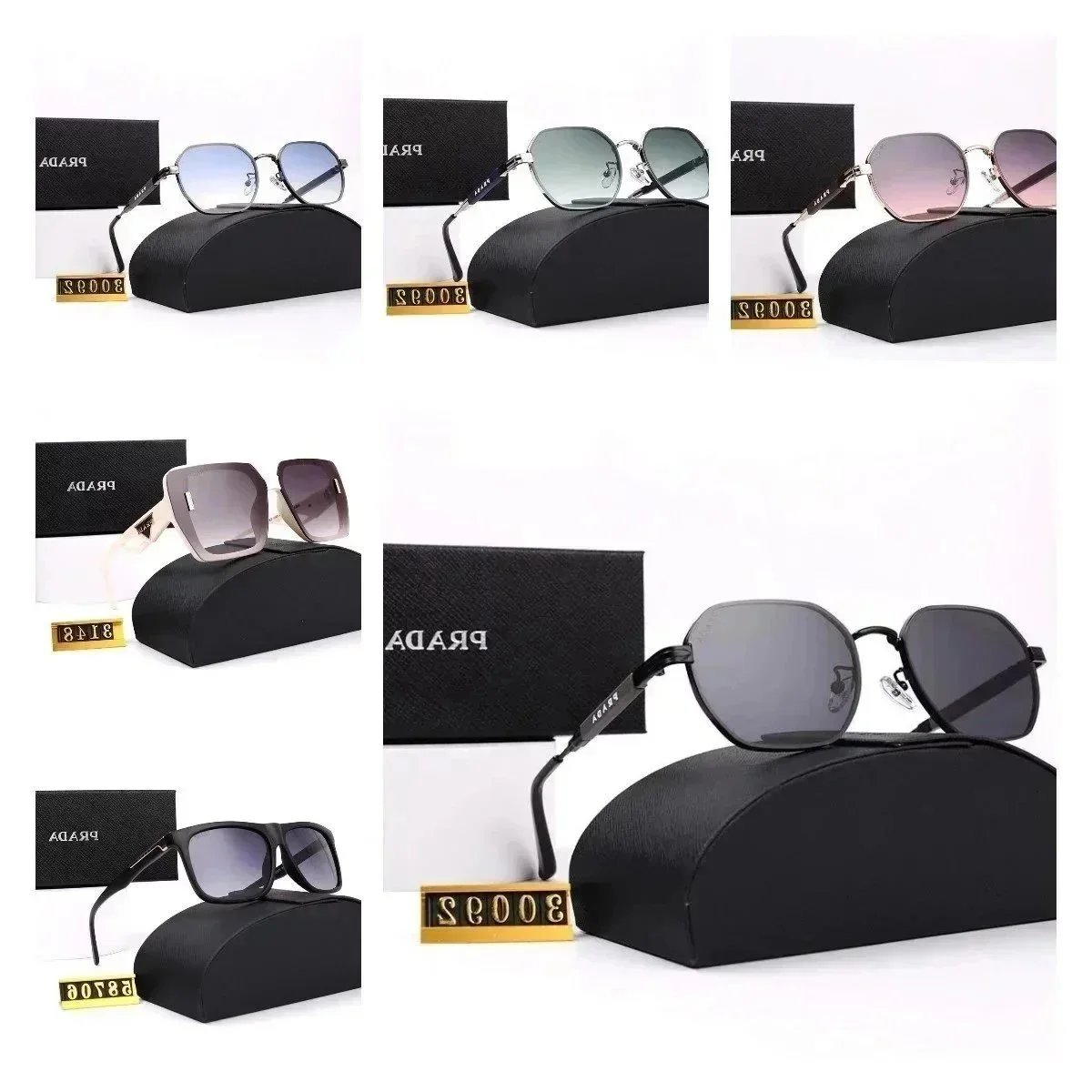 Prada 3008S Black Gr