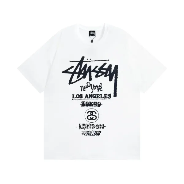 Stussy Spider Graphic Black T-Shirt - 22