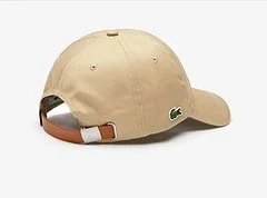 Lacoste Classic Crocodile Embroidered White Baseball Cap - 63