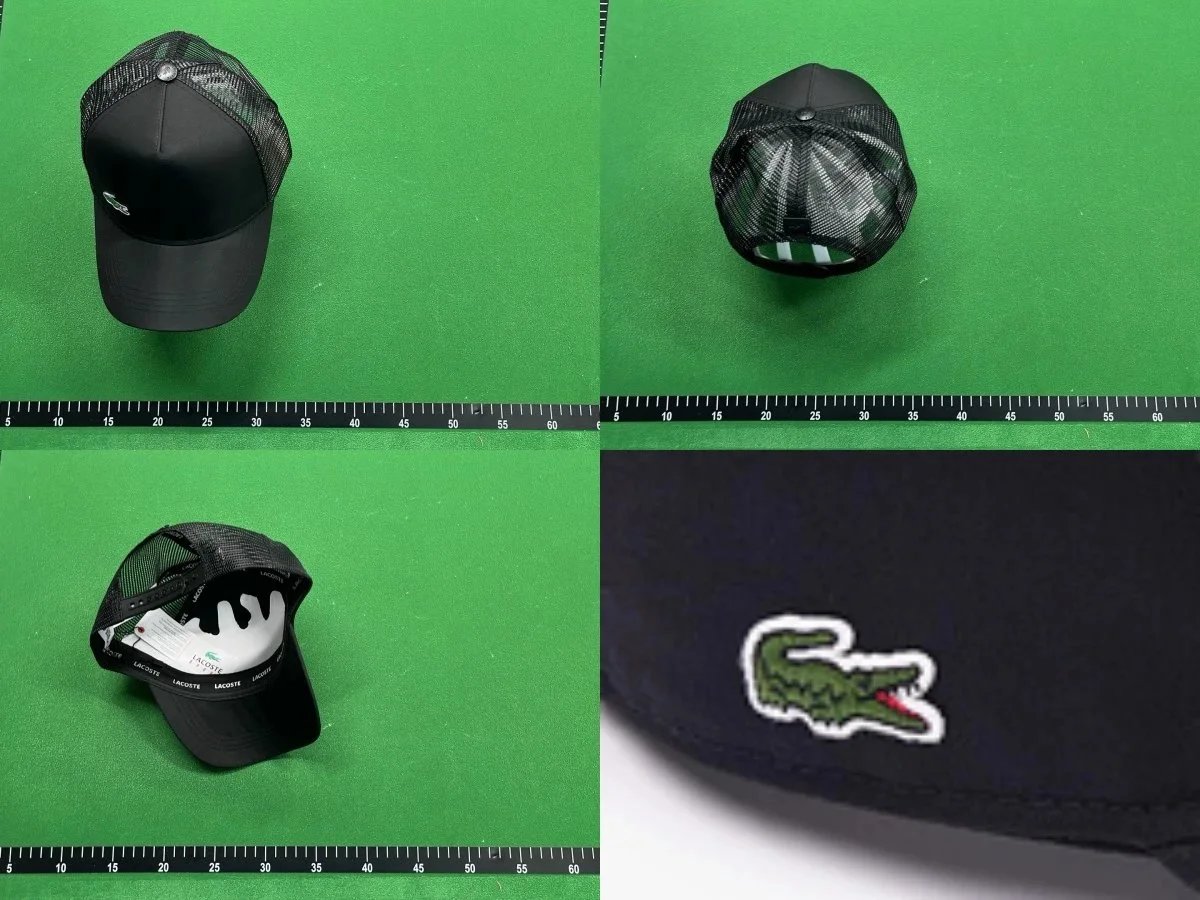 Lacoste Classic Crocodile Embroidered White Baseball Cap - 2