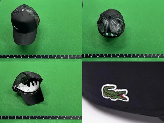 Lacoste Hats Crocodile Logo Baseball Cap product detail image 1
